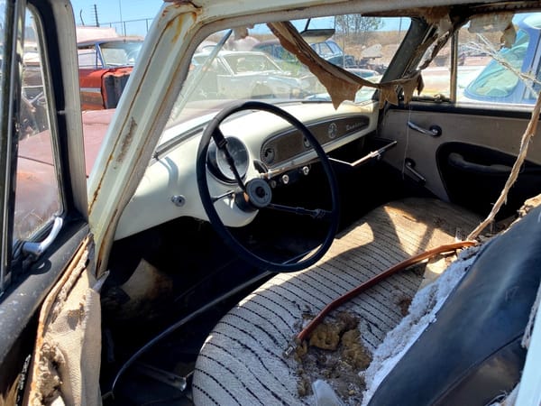 Junkyard Classic/Automotive History: 1955 Rambler Cross Country - How Rambler Won The Compact And Price Wars Of The 1950's And Saved AMC 55 IMG 3932