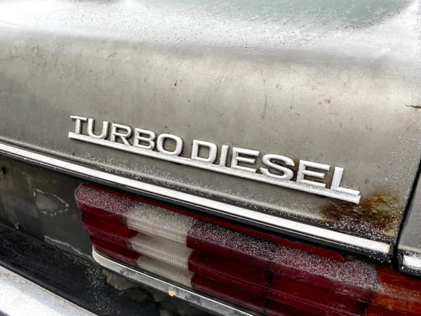 1984 Mercedes-Benz 300CD TurboDiesel