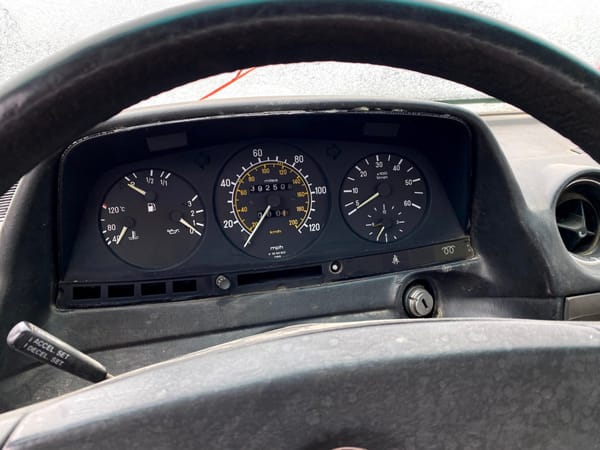 1984 Mercedes-Benz 300CD TurboDiesel
