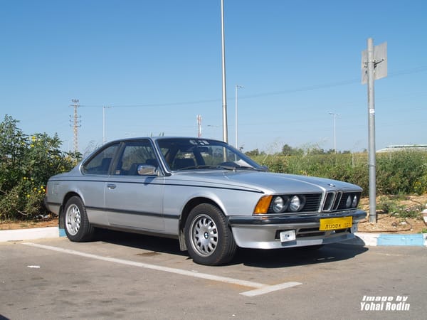 CCs in Israel: February 2021 - More Variety Coming Your Way 10 Silver BMW E24 633 CSI