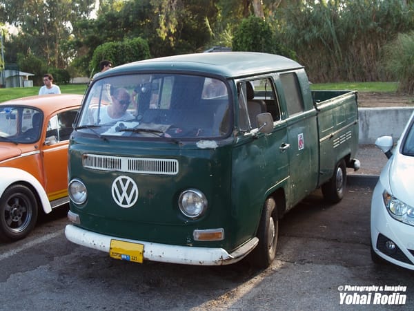 CCs in Israel: February 2021 - More Variety Coming Your Way 12 1971 Green Volkswagen T2 Pickup