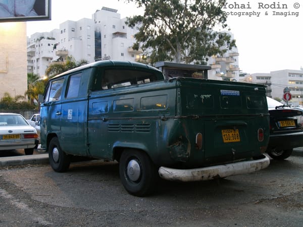 CCs in Israel: February 2021 - More Variety Coming Your Way 13 1971 Green Volkswagen T2 Pickup