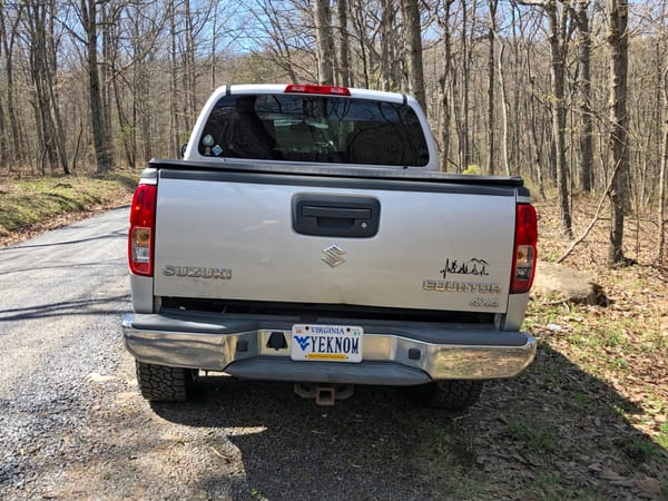Curbside Capsule: 2009-12 Suzuki Equator - Suzuki's Last Frontier In Badge Engineering 7 Suzuki Equator rear