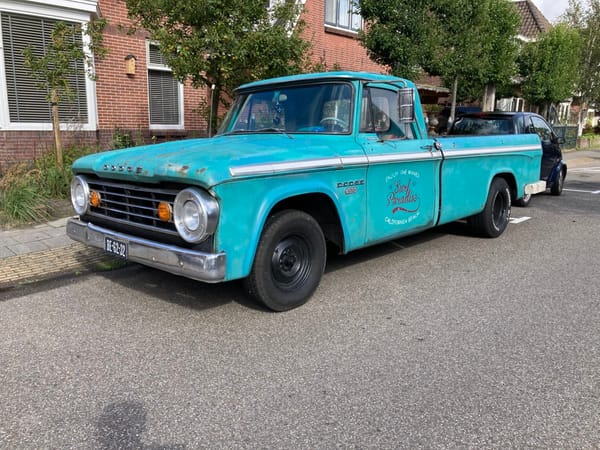 Cohort Pic(k) of the Day: 1967 Dodge D100 - "Surf Paradise" In Castricum, NL 5 51369009302 34dbcf28a3 k