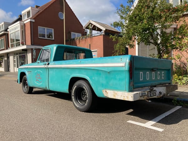 Cohort Pic(k) of the Day: 1967 Dodge D100 - "Surf Paradise" In Castricum, NL 7 51369009462 2cb3a2b96c k