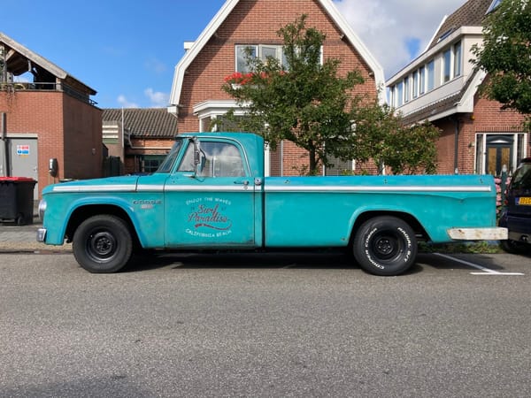Cohort Pic(k) of the Day: 1967 Dodge D100 - "Surf Paradise" In Castricum, NL 1 51369767856 1881aa6e74 k