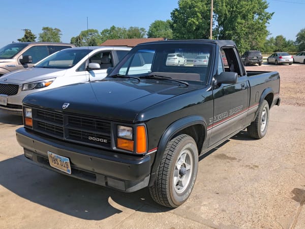 Curbside Classic: 1989 Dodge Dakota Sport Convertible - All Trends Have Their Limits 1 1989 Dodge Dakota Sport Convertible left front