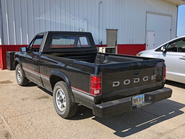 Curbside Classic: 1989 Dodge Dakota Sport Convertible - All Trends Have Their Limits 15 1989 Dodge Dakota Sport Convertible left rear