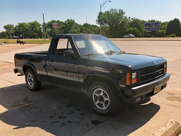 Curbside Classic: 1989 Dodge Dakota Sport Convertible - All Trends Have Their Limits 8 1989 Dodge Dakota Sport Convertible right front