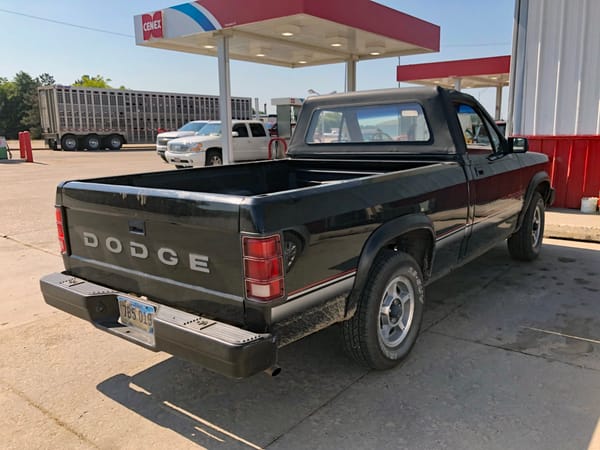 Curbside Classic: 1989 Dodge Dakota Sport Convertible - All Trends Have Their Limits 10 1989 Dodge Dakota Sport Convertible right rear