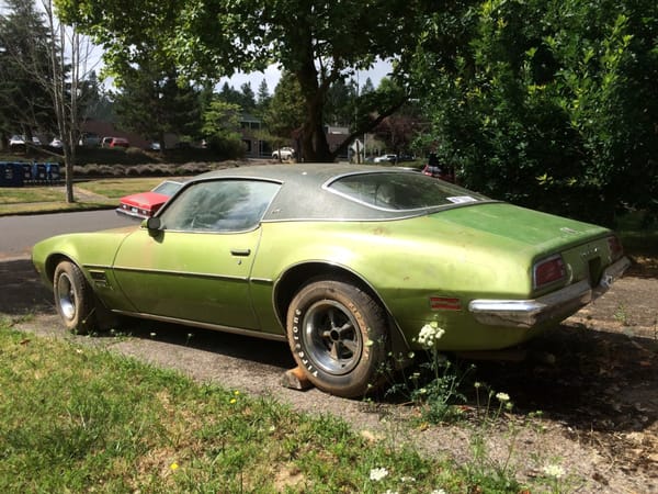 Curbside Classic: 1971 Pontiac Firebird Esprit - From Pony Car To Chicken Car 19 CC 395 069