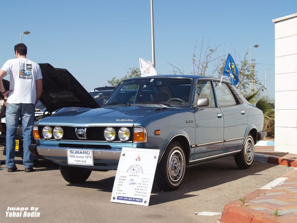 1979 Blue Subaru DL Leone