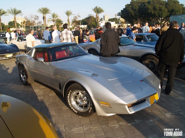 1982 Silver Chevrolet Corvette C3