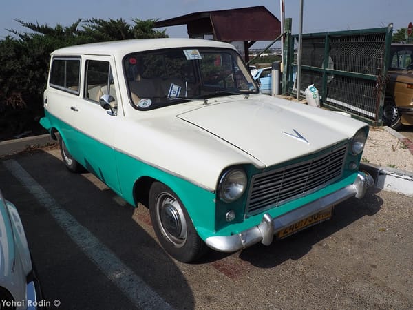 Car Show Classics: It's the Smorgasbord That is Israel's Classic Community 85 1967 White on Green Susita 12