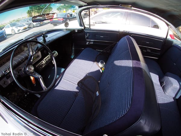 Car Show Classics: It's the Smorgasbord That is Israel's Classic Community 42 1960 Buick Electra Interior