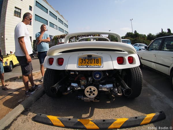 Car Show Classics: It's the Smorgasbord That is Israel's Classic Community 83 1974 VW Buggy Rear