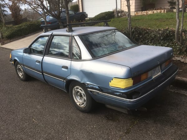 Curbside Outtake: 1989 Ford Tempo - " The Tempo And Topaz Have Been Losing Money For More Than A Decade" 2 IMG 0556 1
