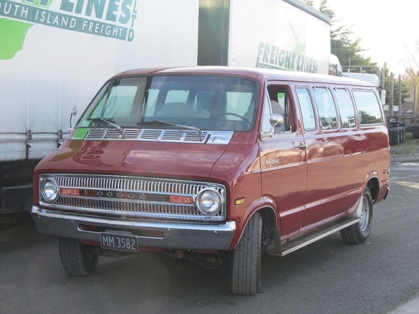 COAL 6: The 1970s, Part II - Barking and Forthing 6 1972 Dodge B200 Van 7723988440