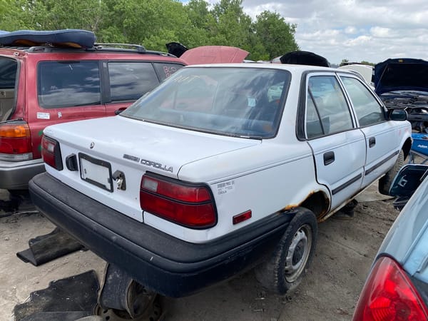 Curbside Recycling: 1992 Toyota Corolla - 440,960 Miles, How'd It Hold Up? 3 440,000 mile 1992 Toyota Corolla