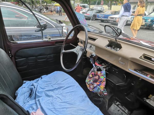 Car Show Classics: 10th Salon Autos-Motos Anciennes à Bazas (July 2023) – Part 1: Domestic Cars (Peugeot & Renault) 44 IMG 20230730 194809 edited