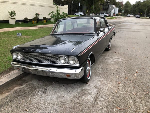 Cohort Pic(k) Of The Day: 1963 Ford Fairlane - Black & Scarlet 1 53358579190 2b5037f184 k