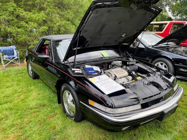 Car Show Outtakes: Three Cars That I Forgot Existed - '76 Buick LeSabre Coupe; '90 Buick Reatta & Infiniti M30 Convertibles 6 1990 Buick Reatta Convertible