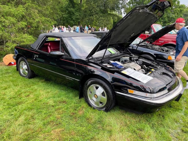 Car Show Outtakes: Three Cars That I Forgot Existed - '76 Buick LeSabre Coupe; '90 Buick Reatta & Infiniti M30 Convertibles 5 1990 Buick Reatta Convertible