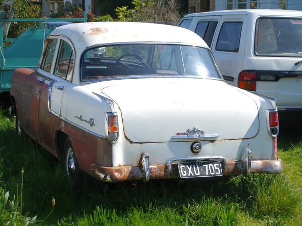 CC In Scale: Edsels, Of All Things! 3 FC rear