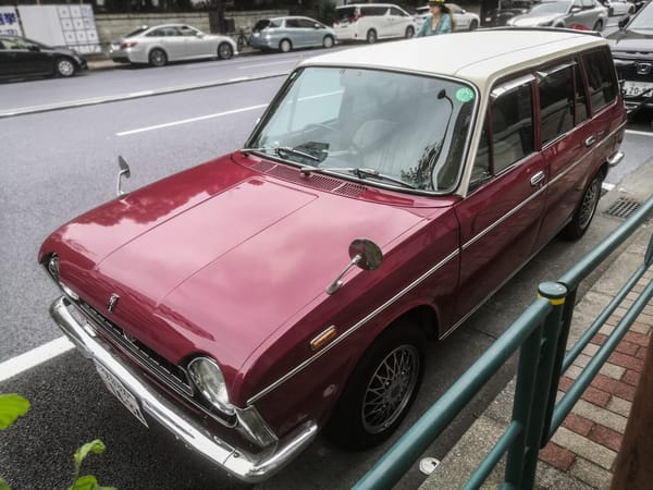 Curbside Classic: 1969 Subaru FF-1 Super Deluxe Wagon – Subie, I Think This Is The Beginning Of A Beautiful Friendship 5 IMG 20240519 105017 edited