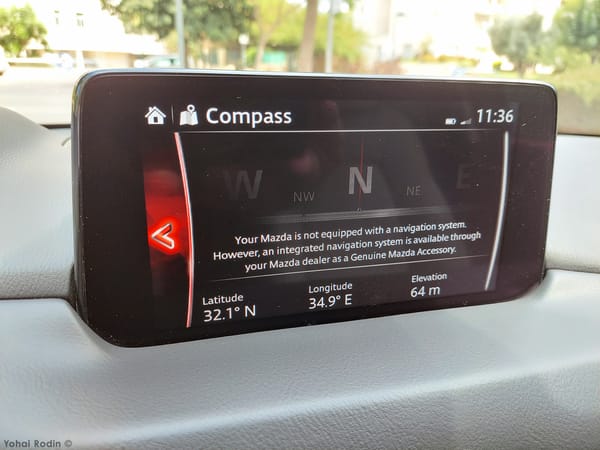Mazda multimedia