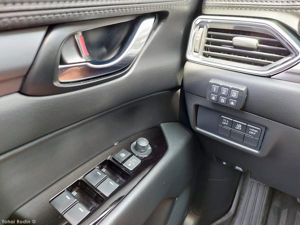 Mazda CX-5 door buttons