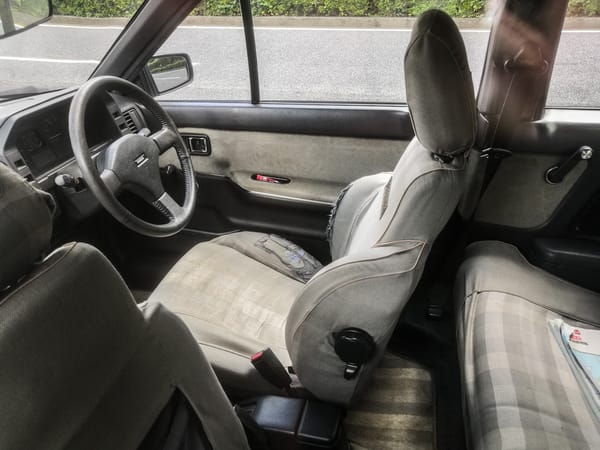 Curbside Classic: 1988 Mazda Familia (BF) Cabriolet – Better Luck Next Time 7 IMG 20240825 094457 edited