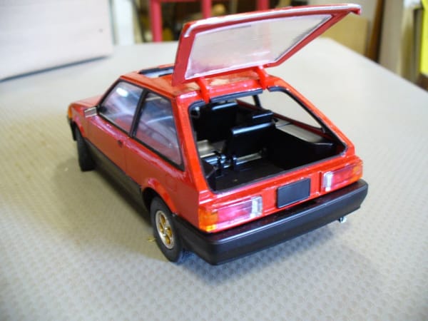 CC In Scale: A Gallery Of Japanese Car Models 6 Mazda323 5