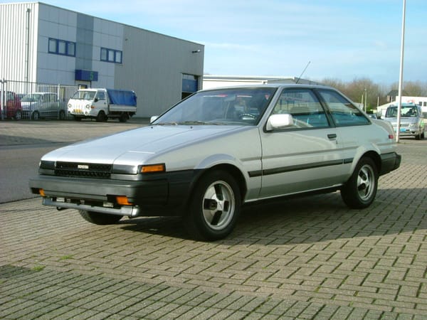 My First Corolla AE86 - Obtaining My Dream Car - Part One 3 The AE86 when Jasper bought it