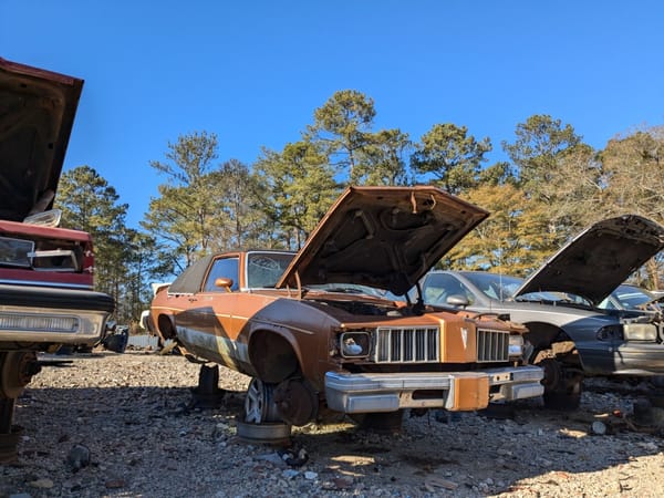 Junkyard Classic: 1978 Pontiac Phoenix -- Grady's Fall From Grace 9 pontiac10