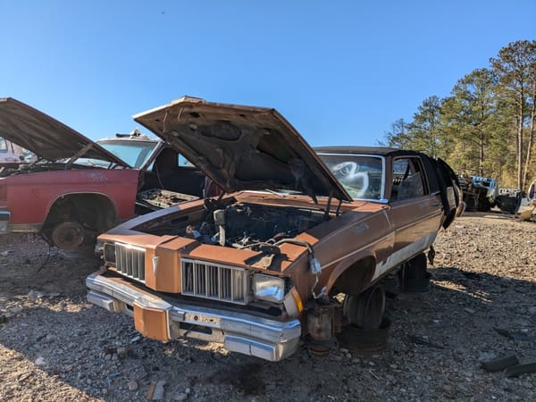 Junkyard Classic: 1978 Pontiac Phoenix -- Grady's Fall From Grace 1 pontiac6