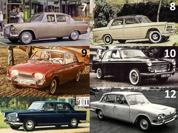 Car Show Classic: 1963 Humber Sceptre – Lipstick On A Minx 16 comparo64uk2