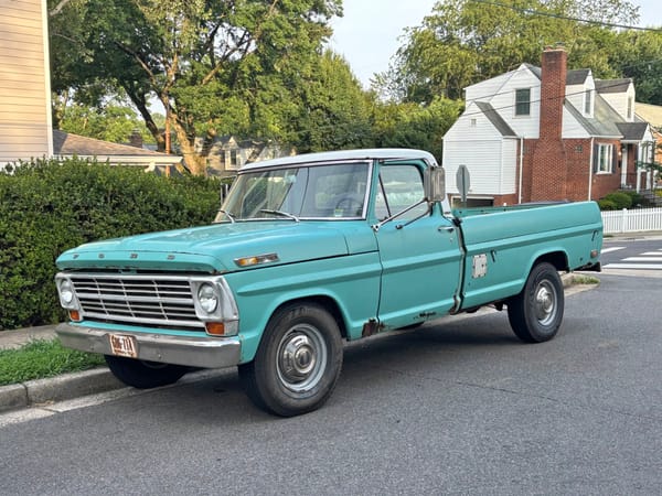 A Half-Year of Curbside and In-Motion Finds From Roads, Parking Lots and Curbs 20 1969 Ford F-100