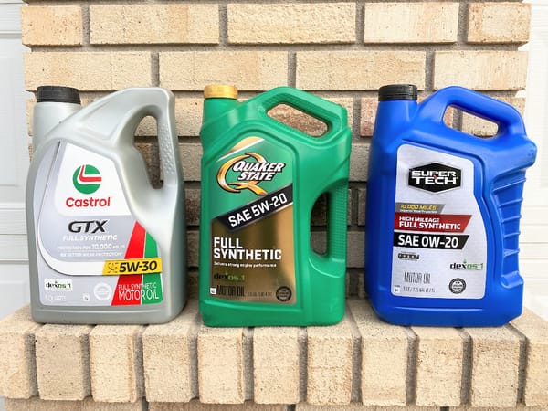 Curbside Tech QOTD: Oil - What's Your Pleasure? 1 Oil