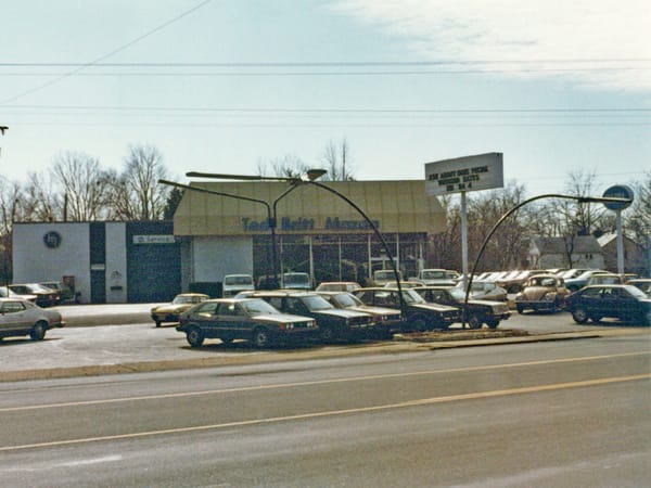 "Win A Steer!" -- The Ridiculous Ted Britt Ford Ads Of The 1960s 16 Ted Britt Mazda circa 1980
