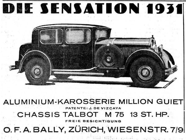 Talbot Million Guiet 1931
