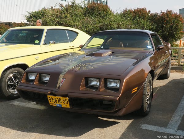 Car Show Classics: It's the Smorgasbord That is Israel's Classic Community 16 1980 Brown Pontiac Trans-Am