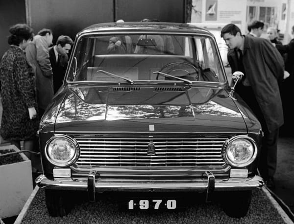 Zhiguli at Chemistry '70 International Exhibition Moscow