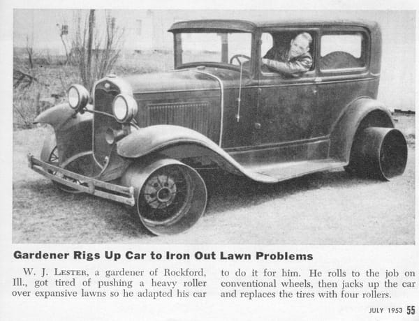 Better Living Through Science: Highlights From The July 1953 Issue Of Popular Science 10 yard roller
