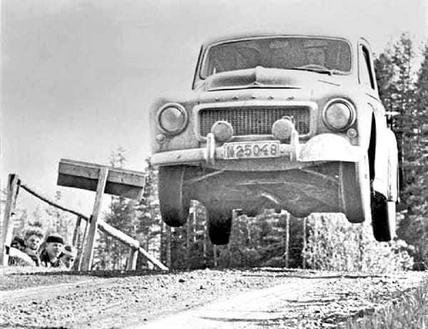 Jumping Volvo