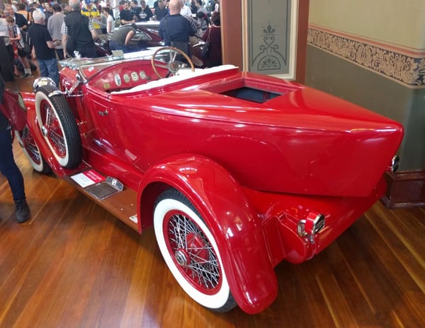 Car Show Classics: Vintage GM Roadsters At Motorclassica 3 1928 Buick boat tail rear