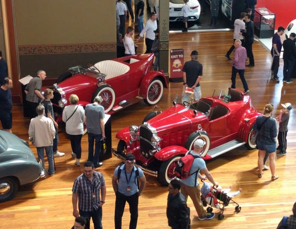 Car Show Classics: Vintage GM Roadsters At Motorclassica 1 Holden boat tail bodies