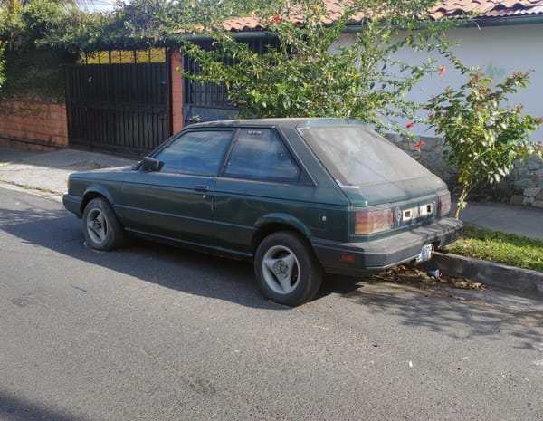 Curbside Find: 1987-88 Nissan Sentra 3-door Hatchback - Remember Me? 2 IMG 20230220 154300847