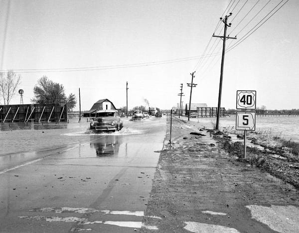 Vintage Snapshots: Flooding 8 flood howard county