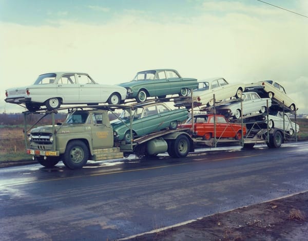 Vintage Car Carriers: Fords, Small, Big and Bigger 1 4466919002 02c2485208 k